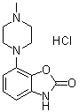 structure of CAS# 269718-83-4, Pardoprunox hydrochloride