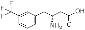 CAS 登录号：269726-73-0, (R)-3-氨基-4-(3-三氟甲基苯基)丁酸