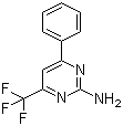 structure of CAS# 26974-09-4, 2-氨基-4-苯基-6-三氟甲基嘧啶