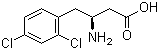 structure of CAS# 270063-47-3, (S)-3-氨基-4-(2,4-二氯苯基)丁酸