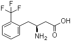 CAS 登录号：270065-73-1, (S)-3-氨基-4-(2-三氟甲基苯基)丁酸