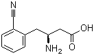CAS 登录号：270065-82-2, (S)-3-氨基-4-(2-氰基苯基)丁酸