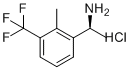 (S)-1-(2-甲基-3-(三氟甲基)苯基)乙烷-1-胺盐酸盐分子结构 (CAS 2703745-60-0)