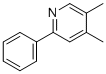 structure of CAS# 27063-84-9, 4,5-二甲基-2-苯基吡啶