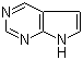 structure of CAS# 271-70-5, 1H-Pyrrolo[2,3-d]pyrimidine