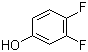 structure of CAS# 2713-33-9, 3,4-Difluorophenol