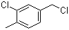 structure of CAS# 2719-40-6, 3-Chloro-4-methylbenzyl chloride