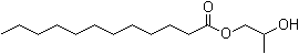 1,2-丙二醇单月桂酸酯分子结构 (CAS 27194-74-7)