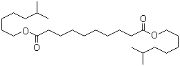 癸二酸二异辛酯分子结构 (CAS 27214-90-0)