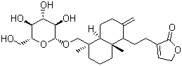 新穿心莲内酯分子结构 (CAS 27215-14-1)