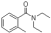 structure of CAS# 2728-04-3, N,N-二乙基-2-甲基苯甲酰胺
