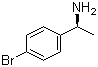 (S)-(-)-1-(4-溴苯)乙胺分子结构 (CAS 27298-97-1)