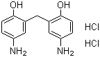 structure of CAS# 27311-52-0, 二(5-氨基-2-羟基苯基)甲烷盐酸盐