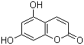 structure of CAS# 2732-18-5, 5,7-Dihydroxycoumarin