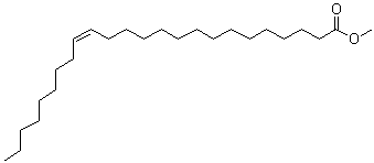 (15Z)-15-二十四碳烯酸甲酯分子结构 (CAS 2733-88-2)