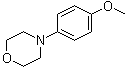 structure of CAS# 27347-14-4, 4-(4-甲氧基苯基)吗啉