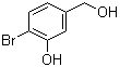 2-溴-5-羟基甲基苯酚分子结构 (CAS 2737-19-1)