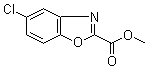 structure of CAS# 27383-92-2, 5-氯-2-苯并恶唑羧酸甲酯