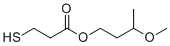 3-甲氧基丁基-3-巯基丙酸酯分子结构 (CAS 27431-40-9)