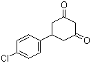 structure of CAS# 27463-38-3, 5-(4-氯苯基)环己烷-1,3-二酮