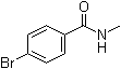 structure of CAS# 27466-83-7, 4-Bromo-N-methylbenzamide