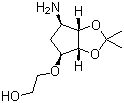 替卡格雷中间体分子结构 (CAS 274693-55-9)