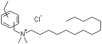 CAS # 27479-29-4, Tetradecyldimethyl(ethylbenzyl)ammonium chloride, (Ethylbenzyl)dimethyltetradecylammonium chloride