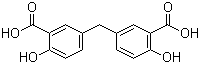 structure of CAS# 27496-82-8, 5,5'-亚甲基双水杨酸