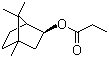 丙酸异龙脑酯分子结构 (CAS 2756-56-1)