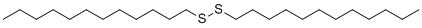 双十二烷基二硫醚分子结构 (CAS 2757-37-1)