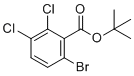 叔-丁基6-溴-2,3-二氯苯甲酸酯分子结构 (CAS 2757730-04-2)