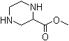 structure of CAS# 2758-98-7, 哌嗪-2-羧酸甲酯