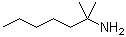 CAS # 27581-29-9, 1,1-Dimethylhexylamine, alpha,alpha-Dimethylhexylamine