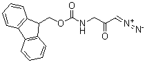 CAS # 275816-73-4, (3-Diazo-2-oxopropyl)carbamic acid 9H-fluoren-9-ylmethyl ester