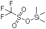 structure of CAS# 27607-77-8, Trimethylsilyl trifluoromethanesulfonate