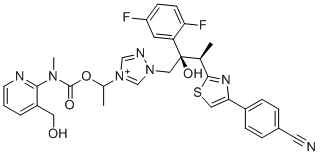 structure of CAS# 2761502-58-1, 艾沙康唑杂质36