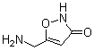 structure of CAS# 2763-96-4, 5-氨基甲基异恶唑-3-酮