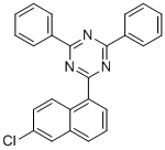 CAS 登录号：2763583-16-8, 2-(6-氯-1-萘基)-4,6-二苯基-1,3,5-三嗪
