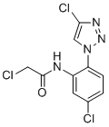 2-氯-N-[5-氯-2-(4-氯-1H-1,2,3-三唑-1-基)苯基]-乙酰胺分子结构 (CAS 2765089-70-9)