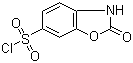 2-氧代-2,3-二氢苯并恶唑-6-磺酰氯分子结构 (CAS 27685-90-1)