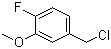 3-甲氧基-4-氟苄氯分子结构 (CAS 276861-59-7)