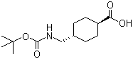 structure of CAS# 27687-14-5, Boc-tranexamic acid