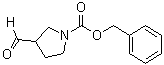 structure of CAS# 276872-86-7, 3-甲酰基吡咯烷-1-羧酸苄酯