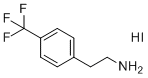 4-三氟苯乙铵碘化物分子结构 (CAS 2770278-13-0)