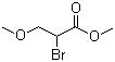 2-溴-3-甲氧基丙酸甲酯分子结构 (CAS 27704-96-7)