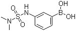 structure of CAS# 277295-50-8, 3-((Dimethylaminosulfonyl)amino)benzeneboronic acid
