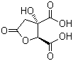 (-)-羟基柠檬酸内酯分子结构 (CAS 27750-13-6)