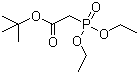二乙基膦酰基乙酸叔丁酯分子结构 (CAS 27784-76-5)
