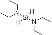structure of CAS# 27804-64-4, 双(二乙基氨基)硅烷