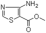 4-氨基噻唑-5-甲酸甲酯分子结构 (CAS 278183-10-1)
